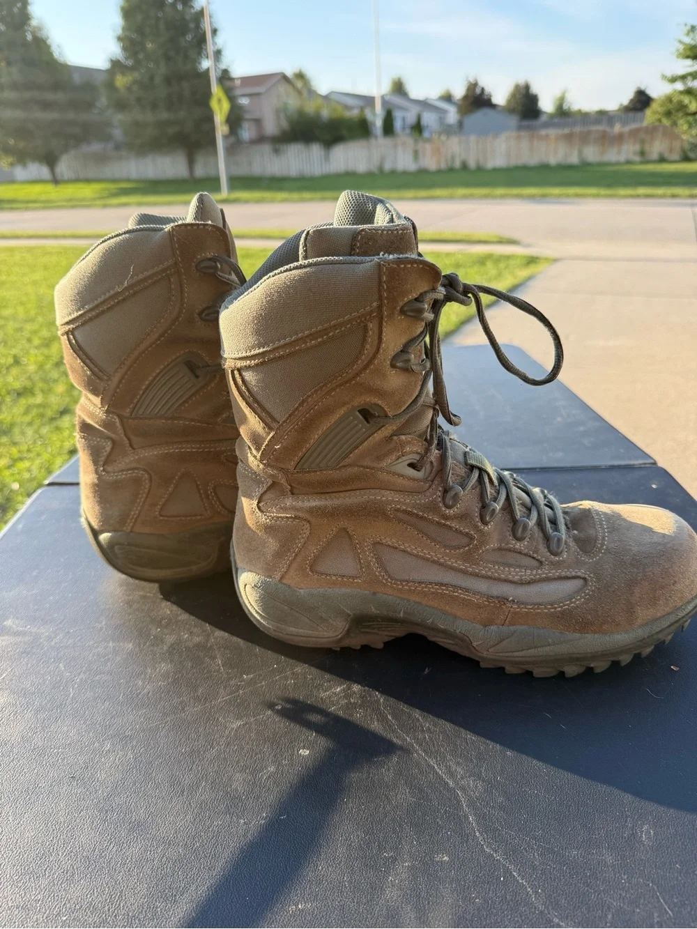 Converse Tactical Desert Tan 8” Boots – ASTM F2413-05 – Style ASW F2613-05